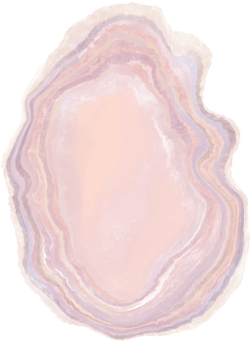 Marbleized Geode Pink Amethyst Sliced Geode