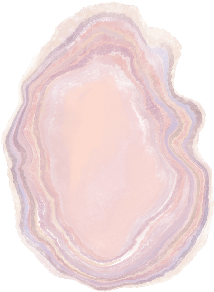 Marbleized Geode Pink Amethyst Sliced Geode